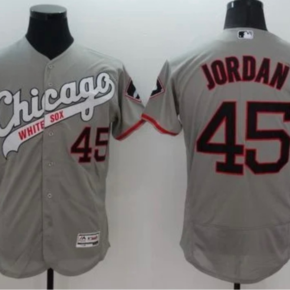 Chicago White Sox #45 Michael Jordan mlb jersey